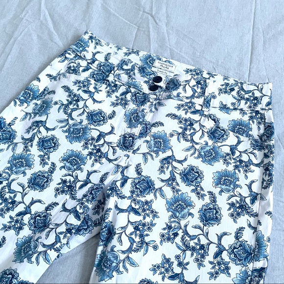 Charter Club Button-Cuff Tummy Control Capri Pants - 8 - Picture 7 of 10